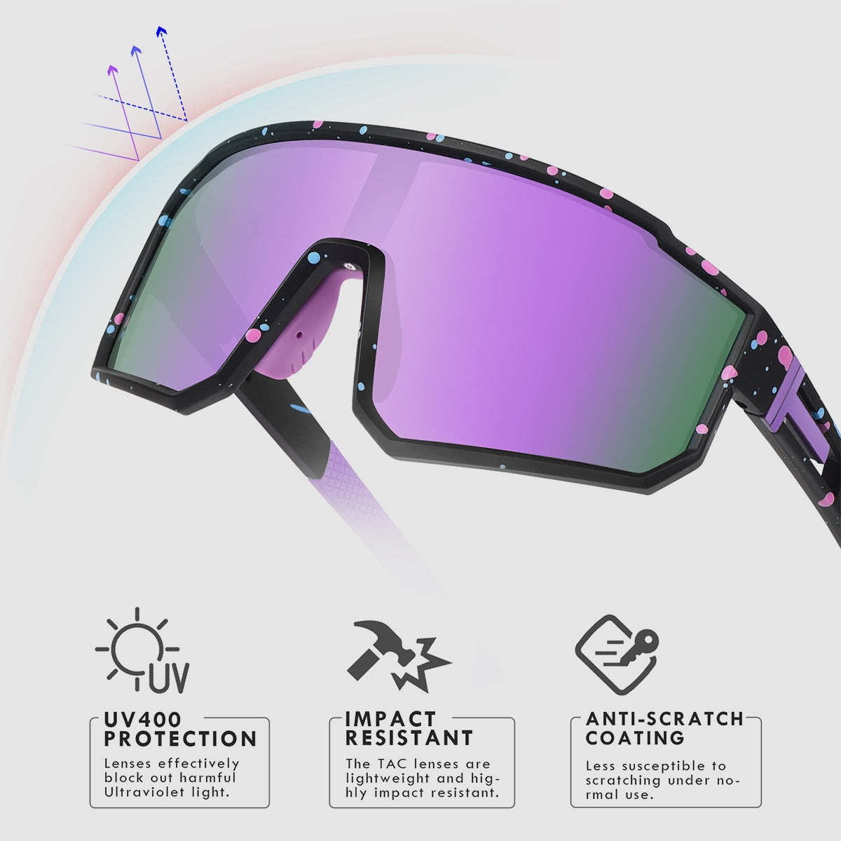 3078 Sportzonnebril